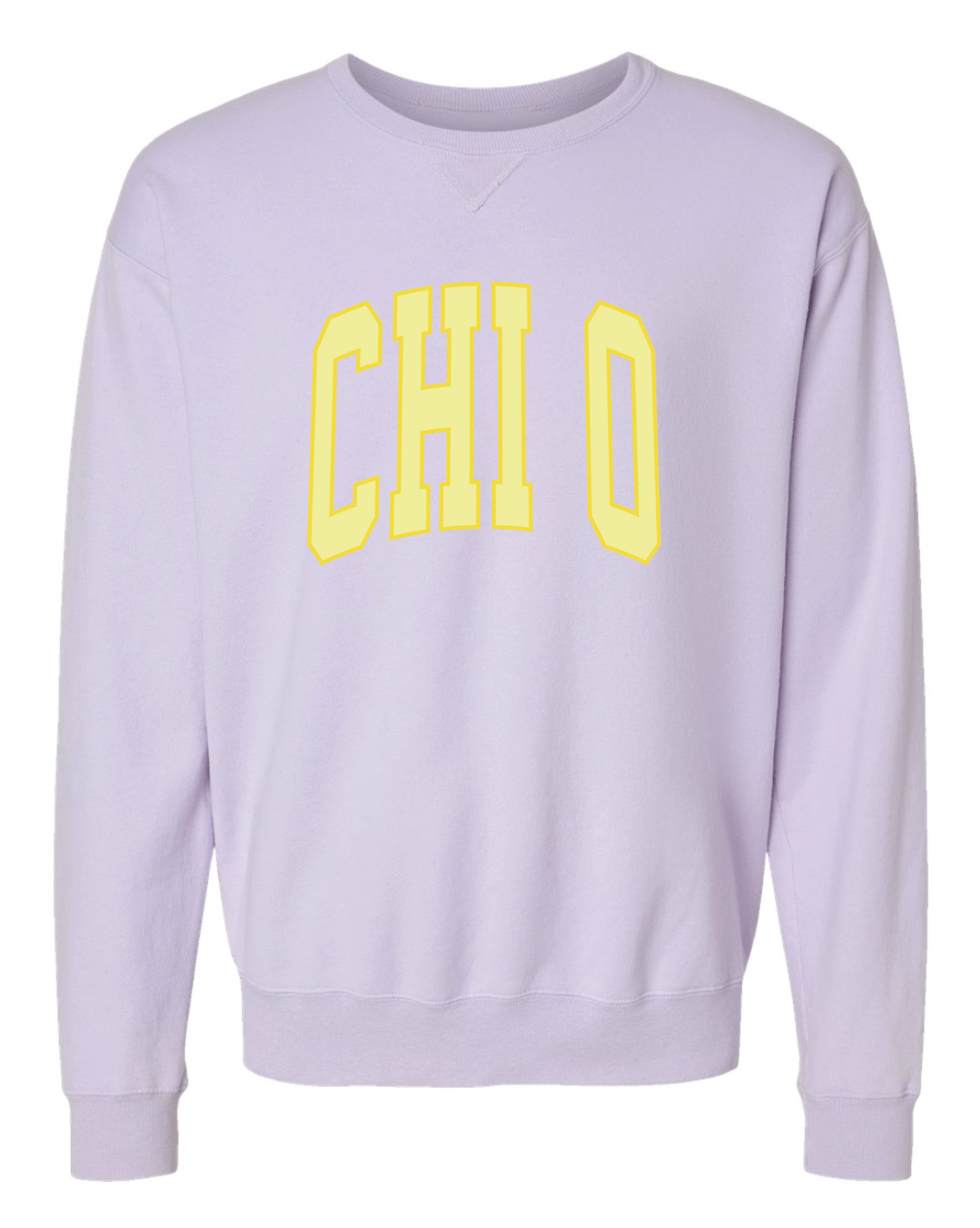 Chi O Varsity Letters Crewneck