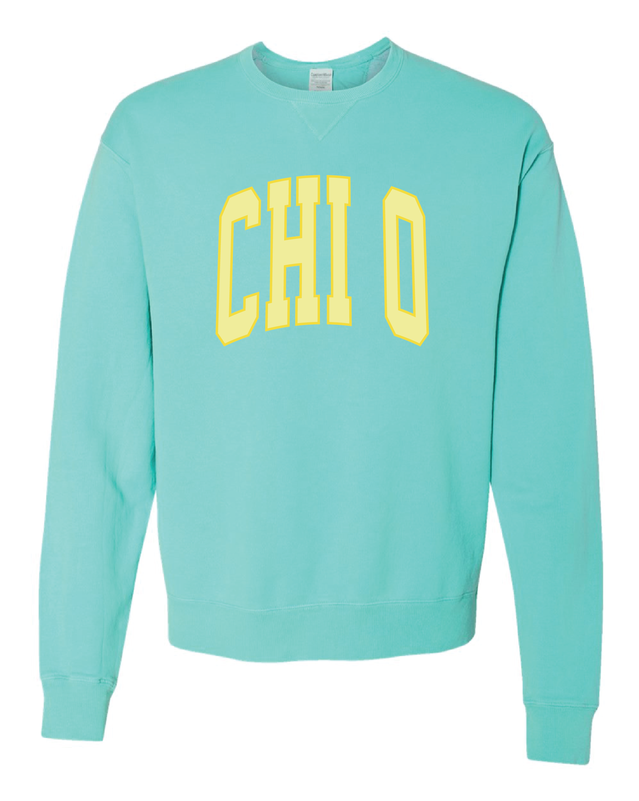 Chi O Varsity Letters Crewneck