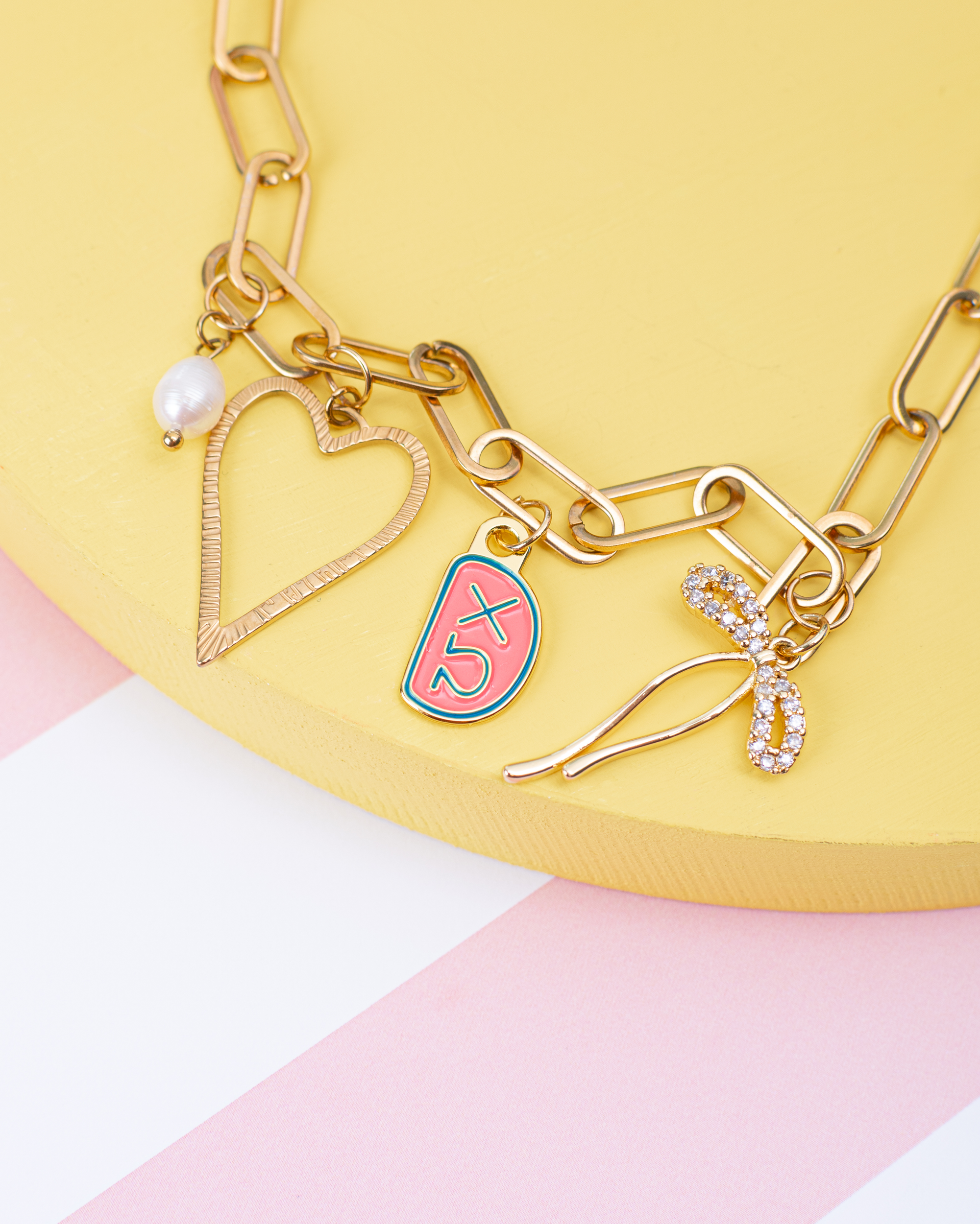 Sorority Kristalize x Swag Collab Charm Necklace