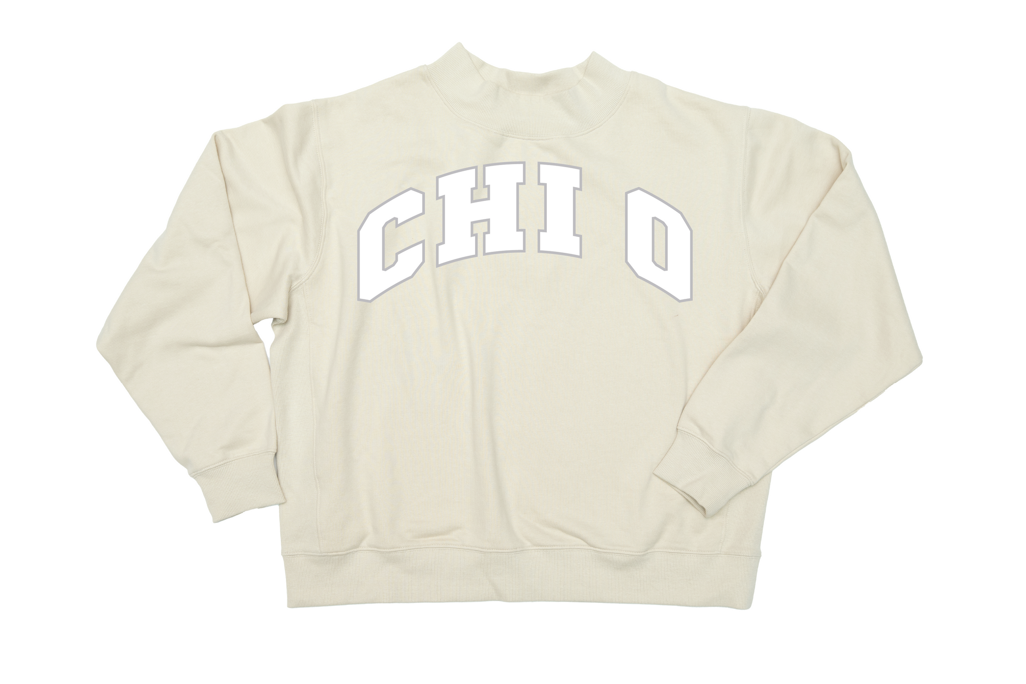 Sorority Twill Mockneck