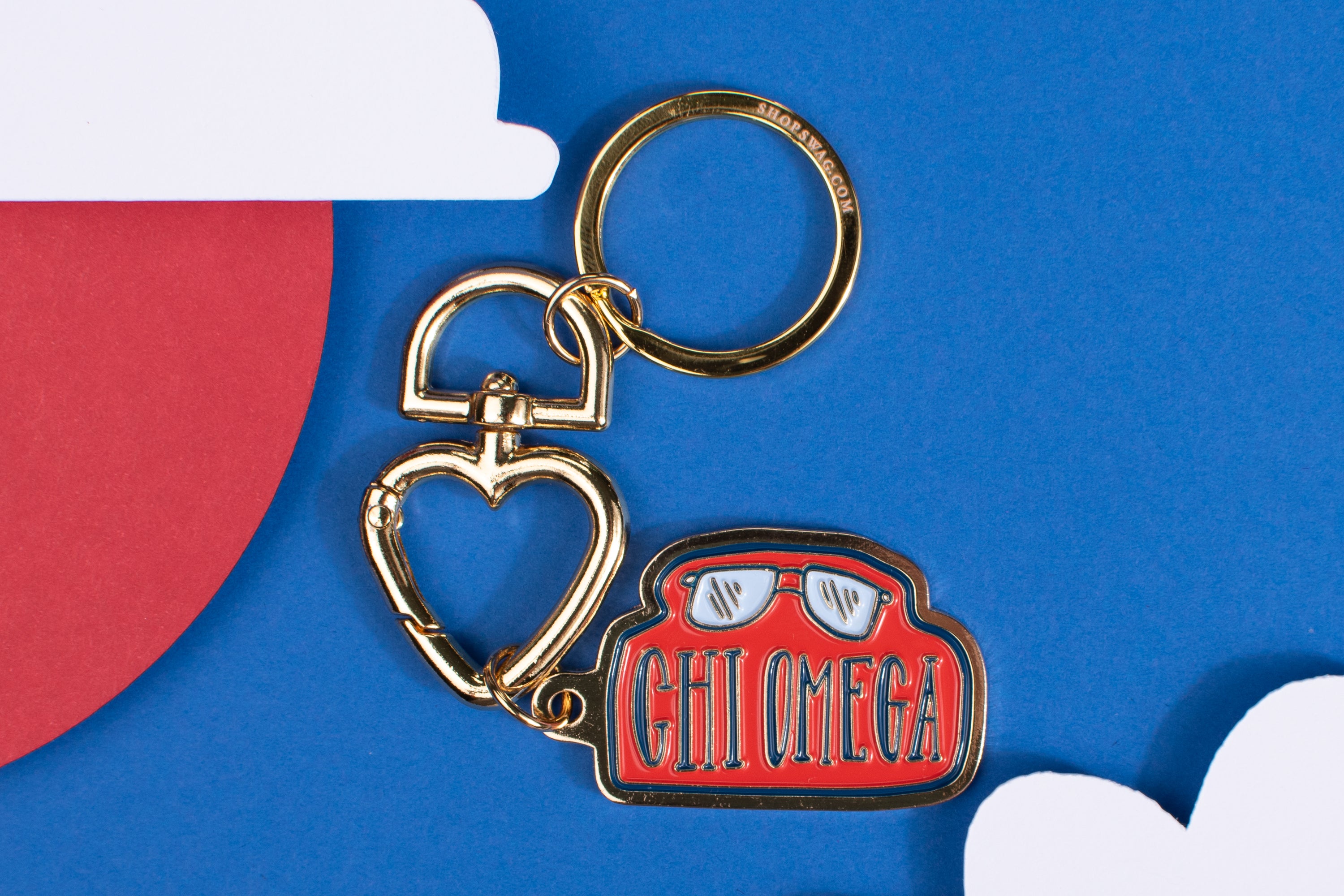 WS - Sorority Travel Enamel Keychain (set of 3 for each design) ($10 / $20)