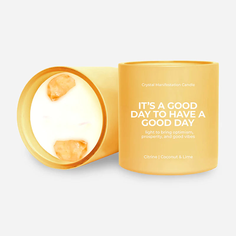Jill & Ally Crystal Manifestation Candles