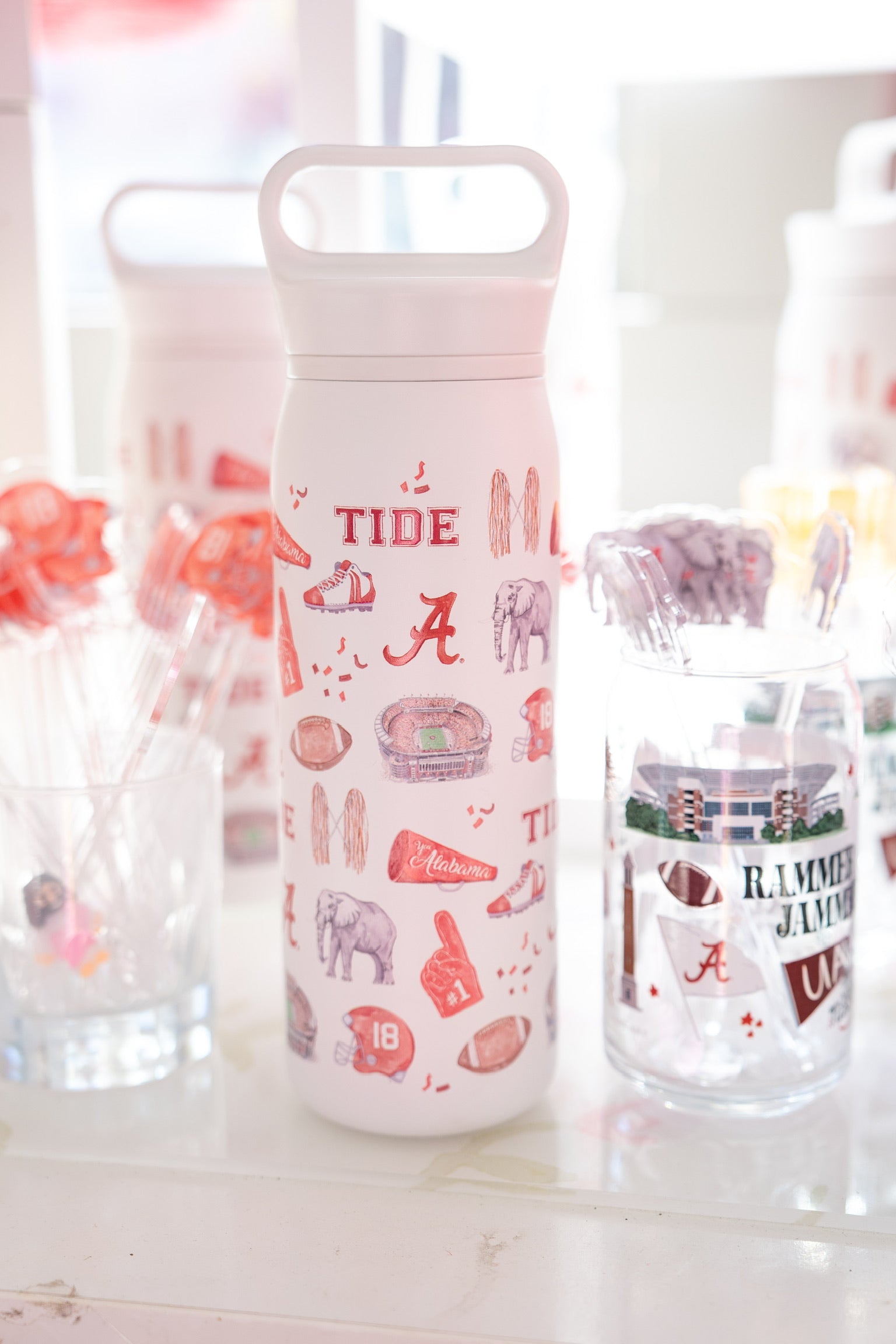 Tide Pattern Metal Tumbler
