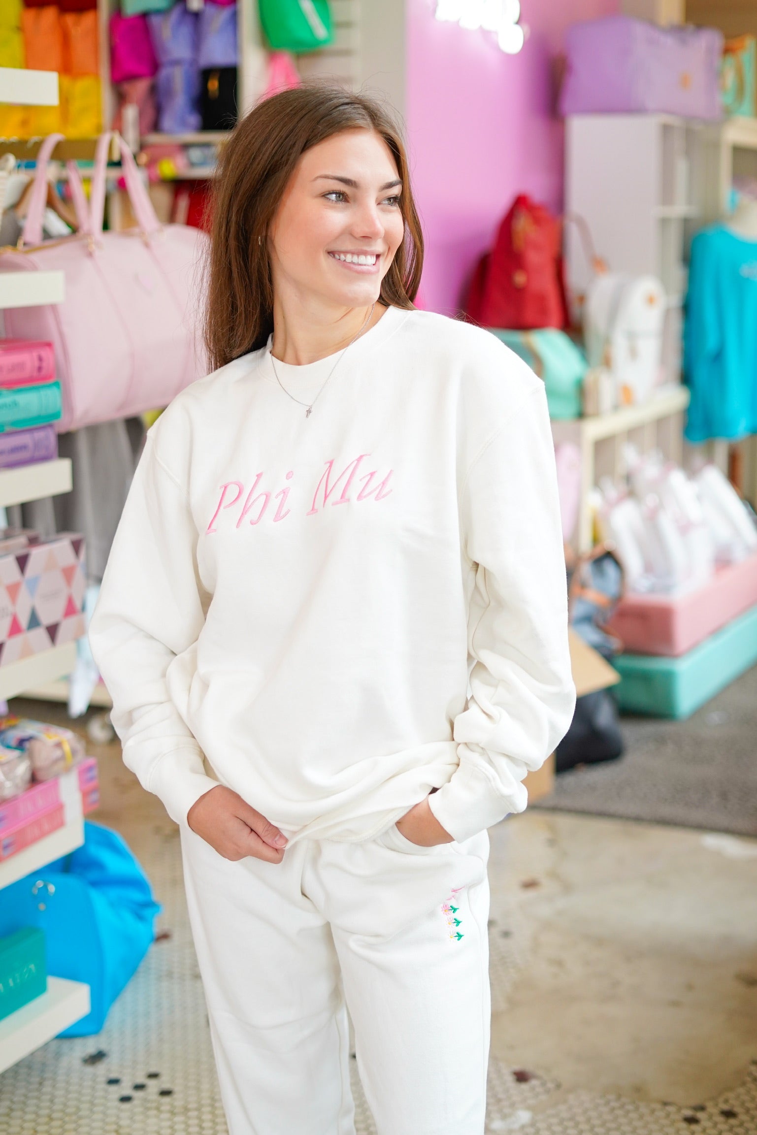 Greek Blossom Sweat Suits