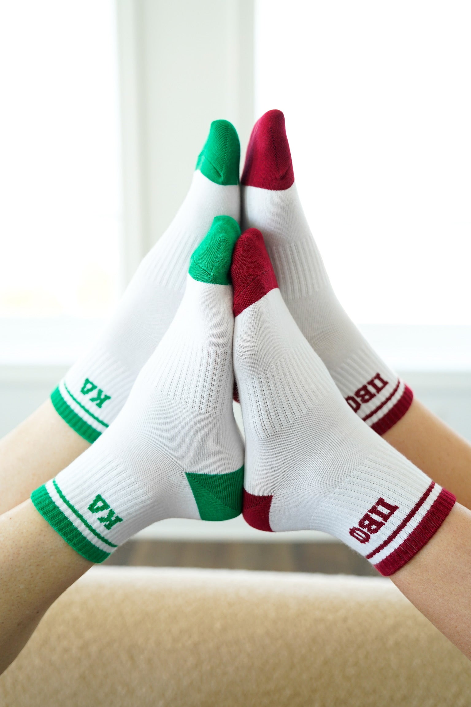 Sorority Quarter Socks