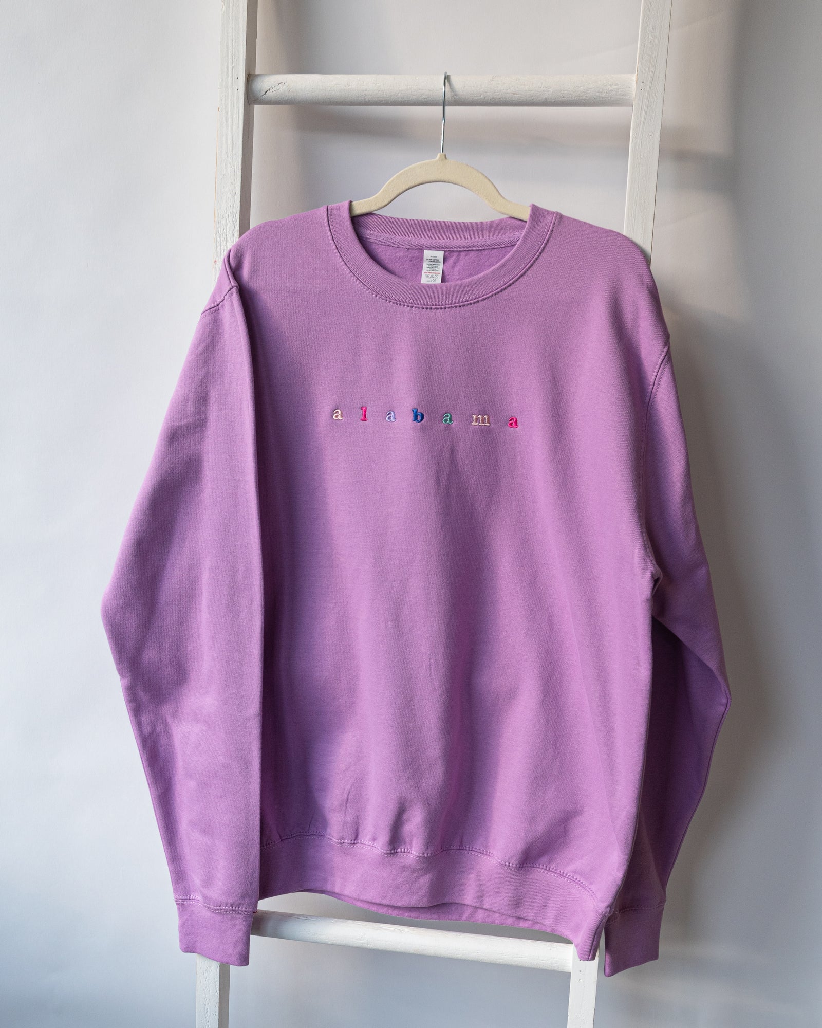 WS - Greek Bubble Rnb Emb Crew (min qty 6) $28 / $65