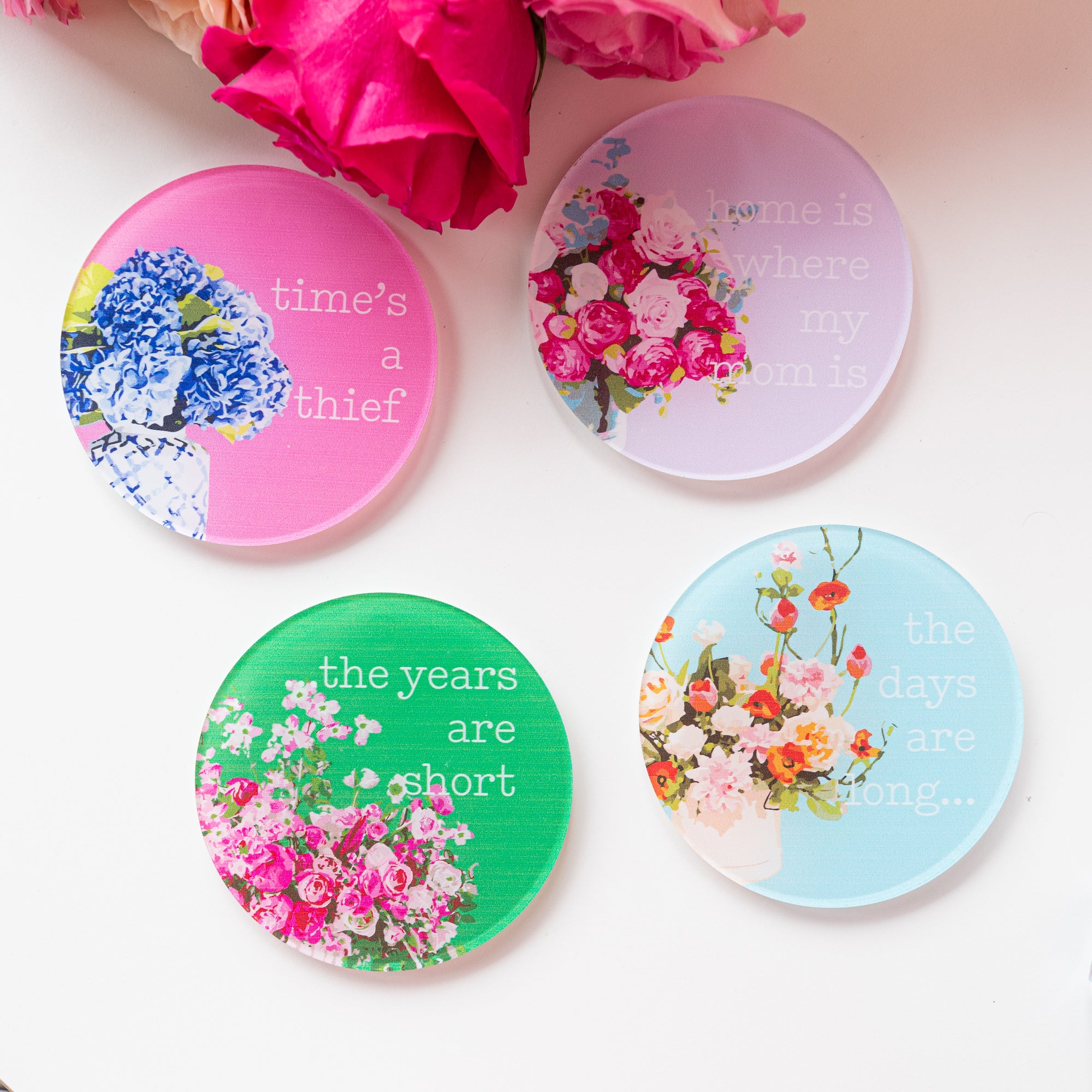 WS - Mother's Day Coasters Set