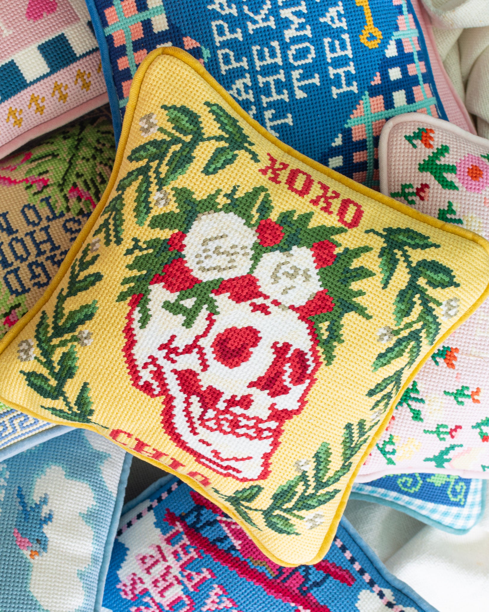 Sorority Needlepoint Pillows *PRE-ORDER*