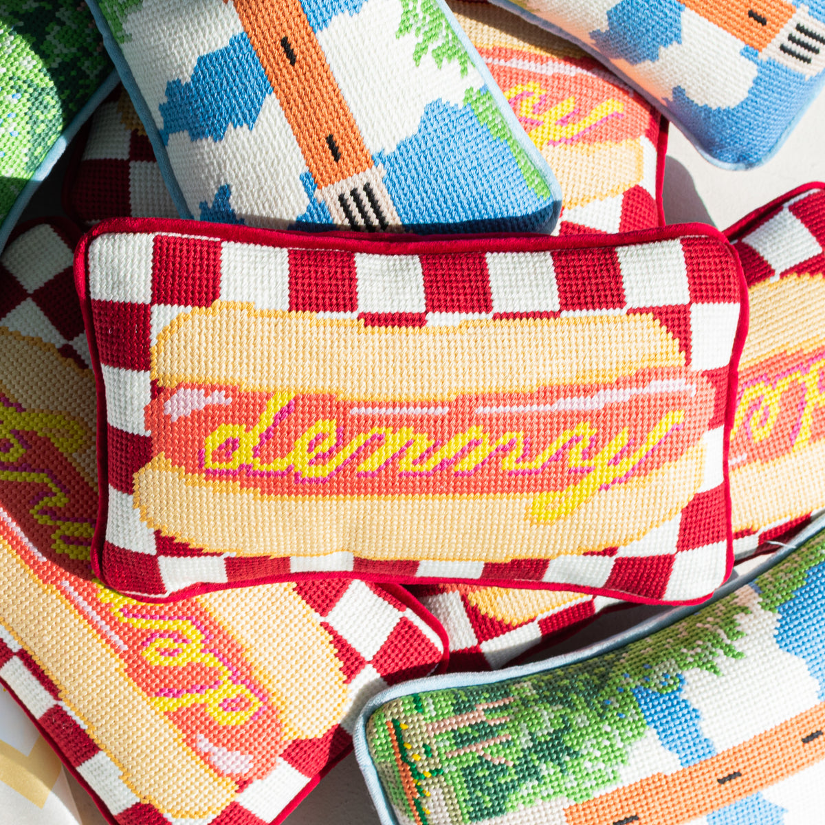Alabama Needlepoint Pillows