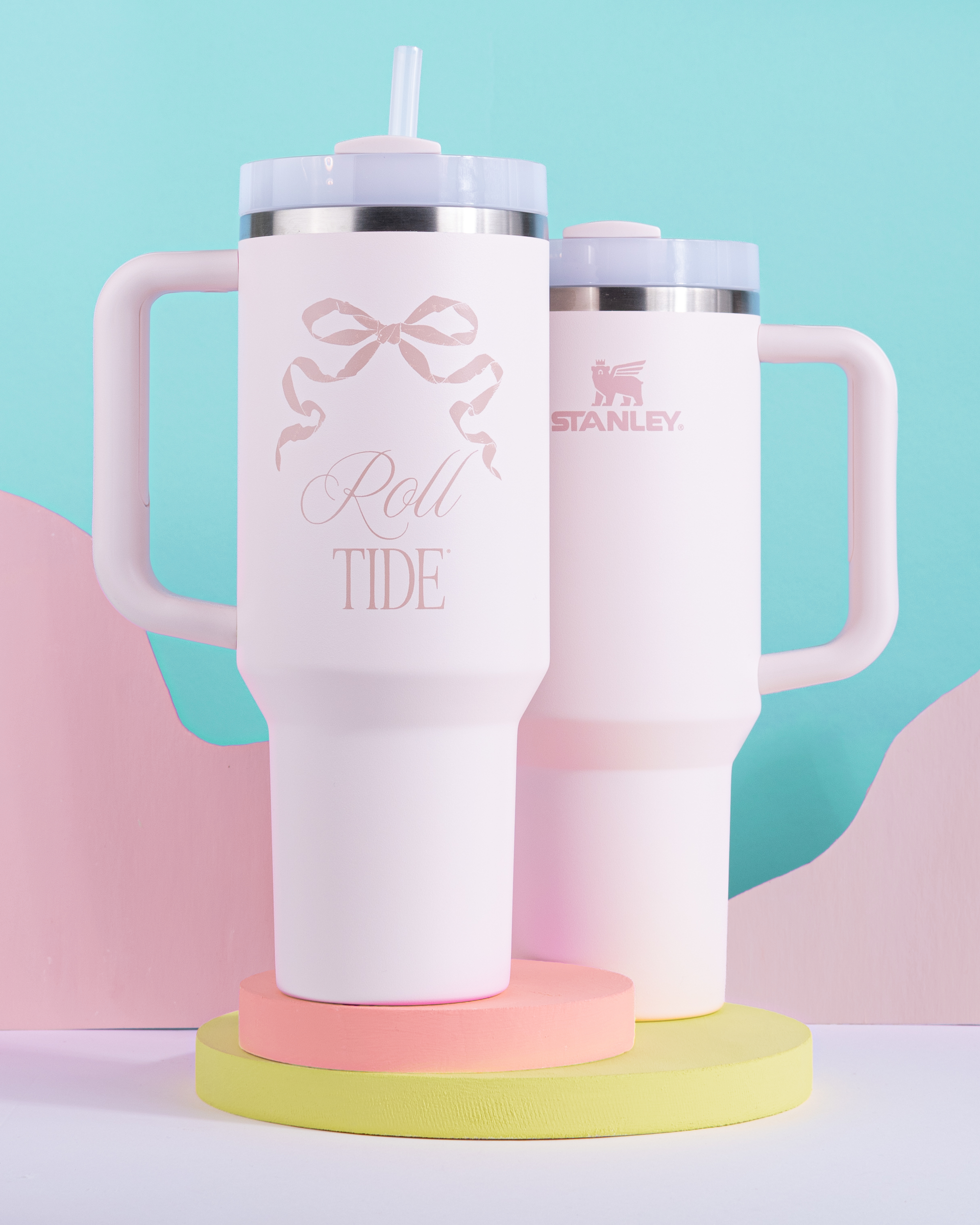 Roll Tide Bow Stanley Tumbler