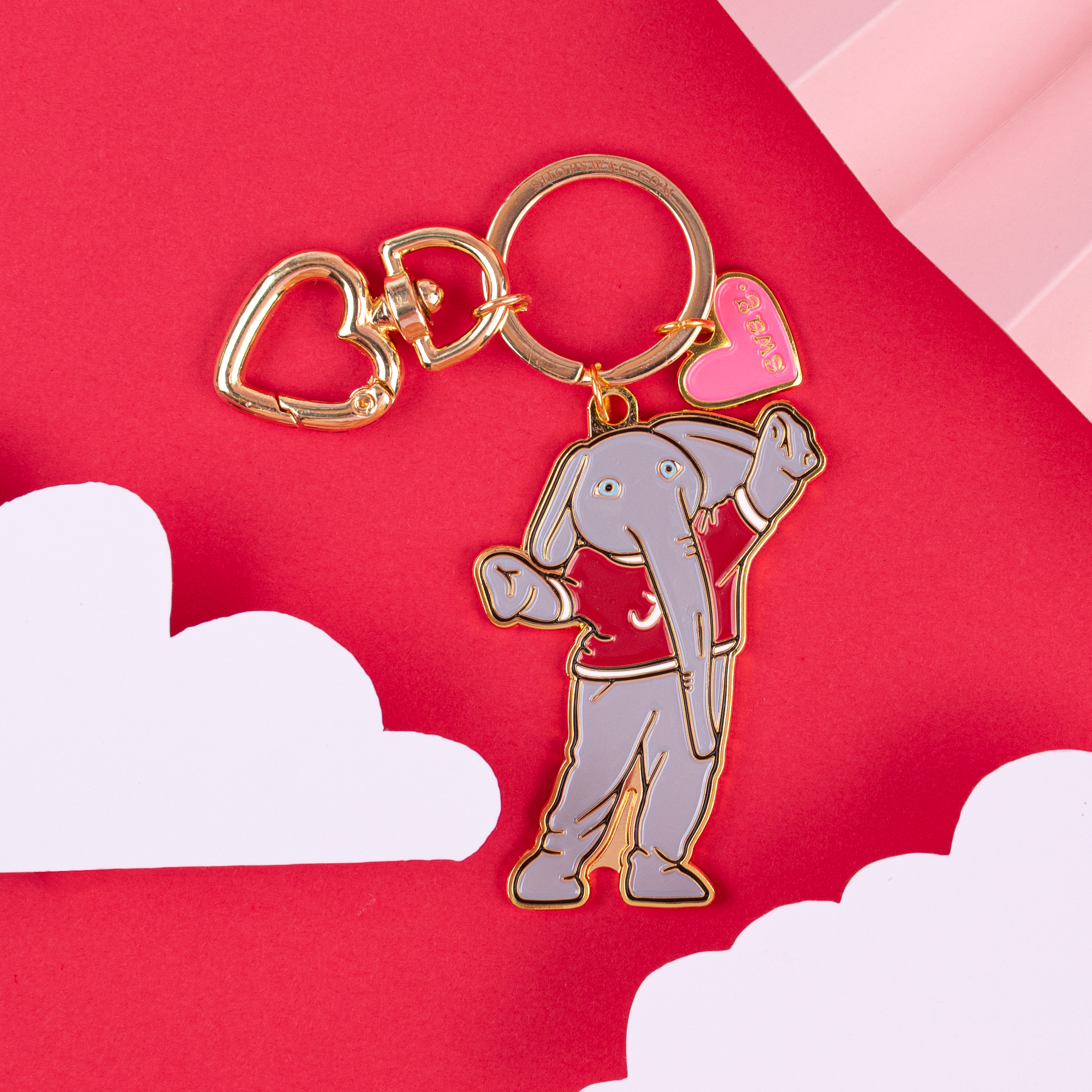 Big Al Enamel Keychain