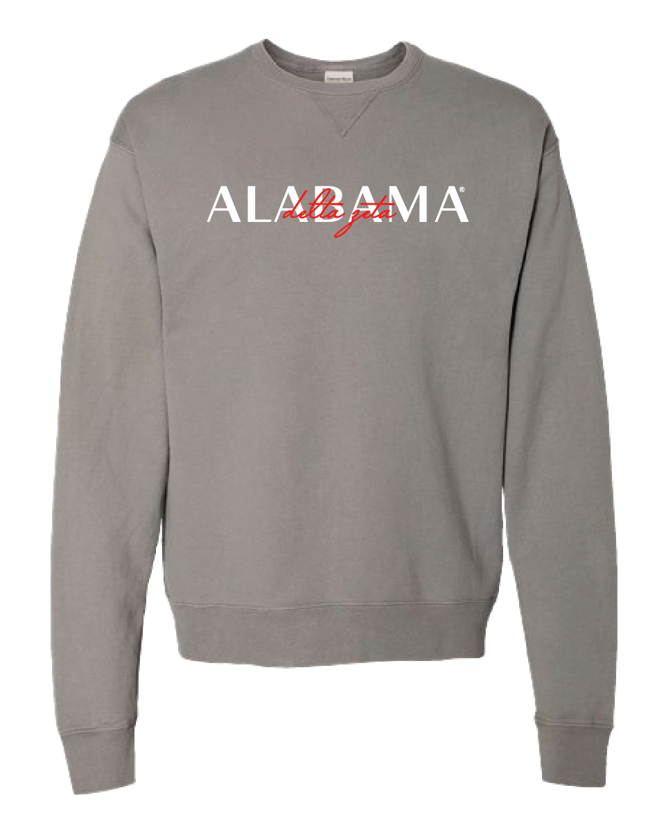 DZ Double Embroidery Crewneck