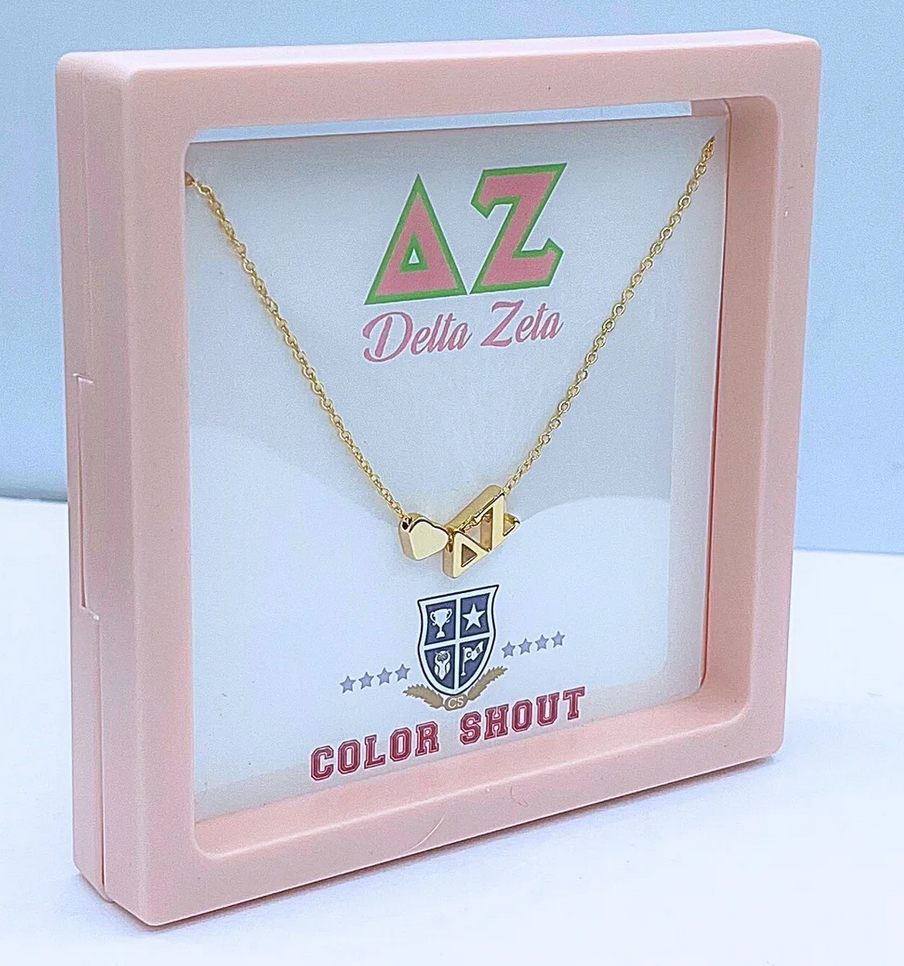 Sorority Heart Necklace