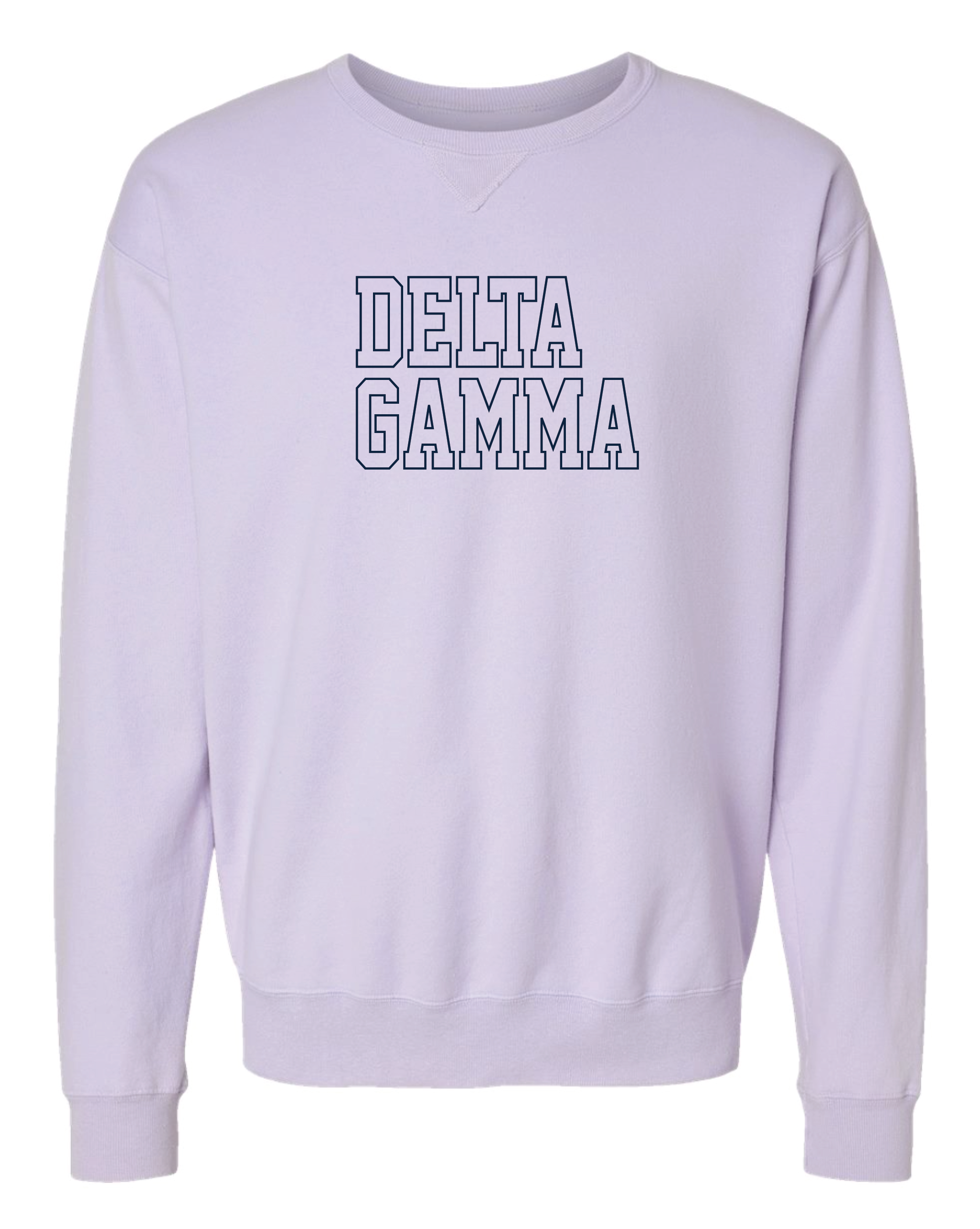 DG Block Letter Embroidered Crewneck