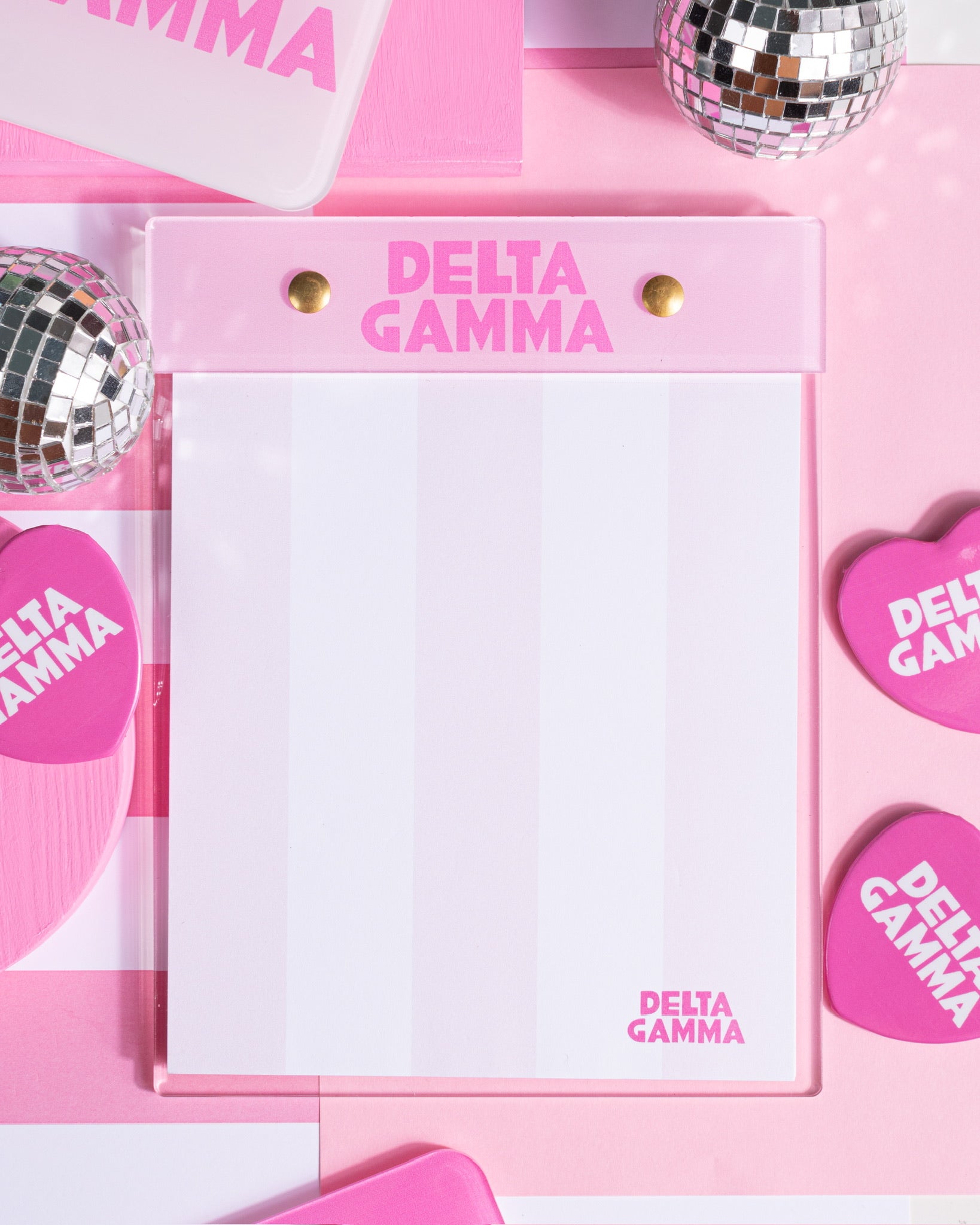 Pop Acrylic Notepads (sold in 3s) $19 / $38