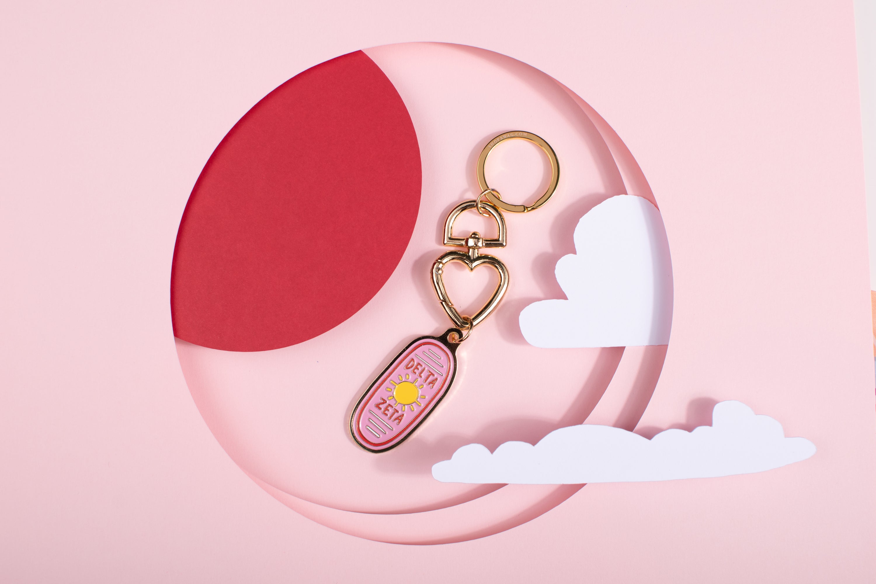WS - Sorority Travel Enamel Keychain (set of 3 for each design) ($10 / $20)