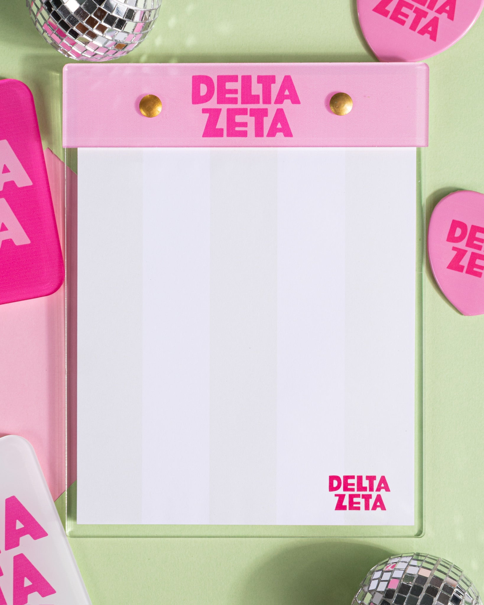 Pop Acrylic Notepads (sold in 3s) $19 / $38