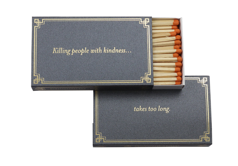 Matchdaddy Matches: Killing people with kindness…
