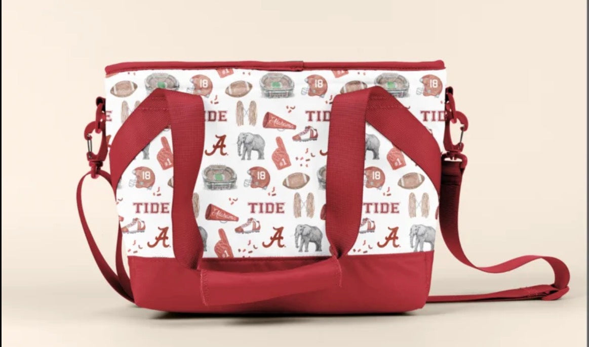 Tide Pattern Cooler Bag
