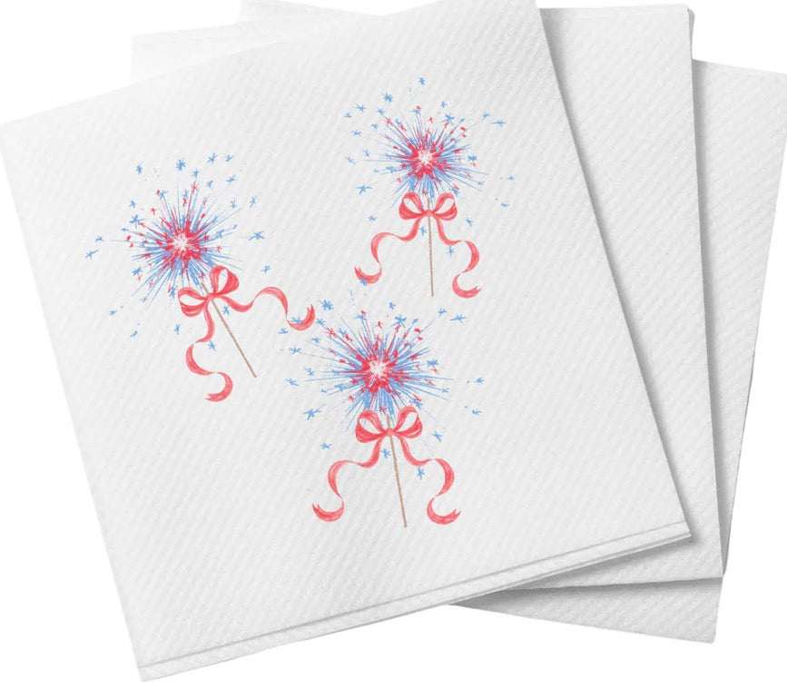 All-American Party Cocktail Napkins | Set of 20