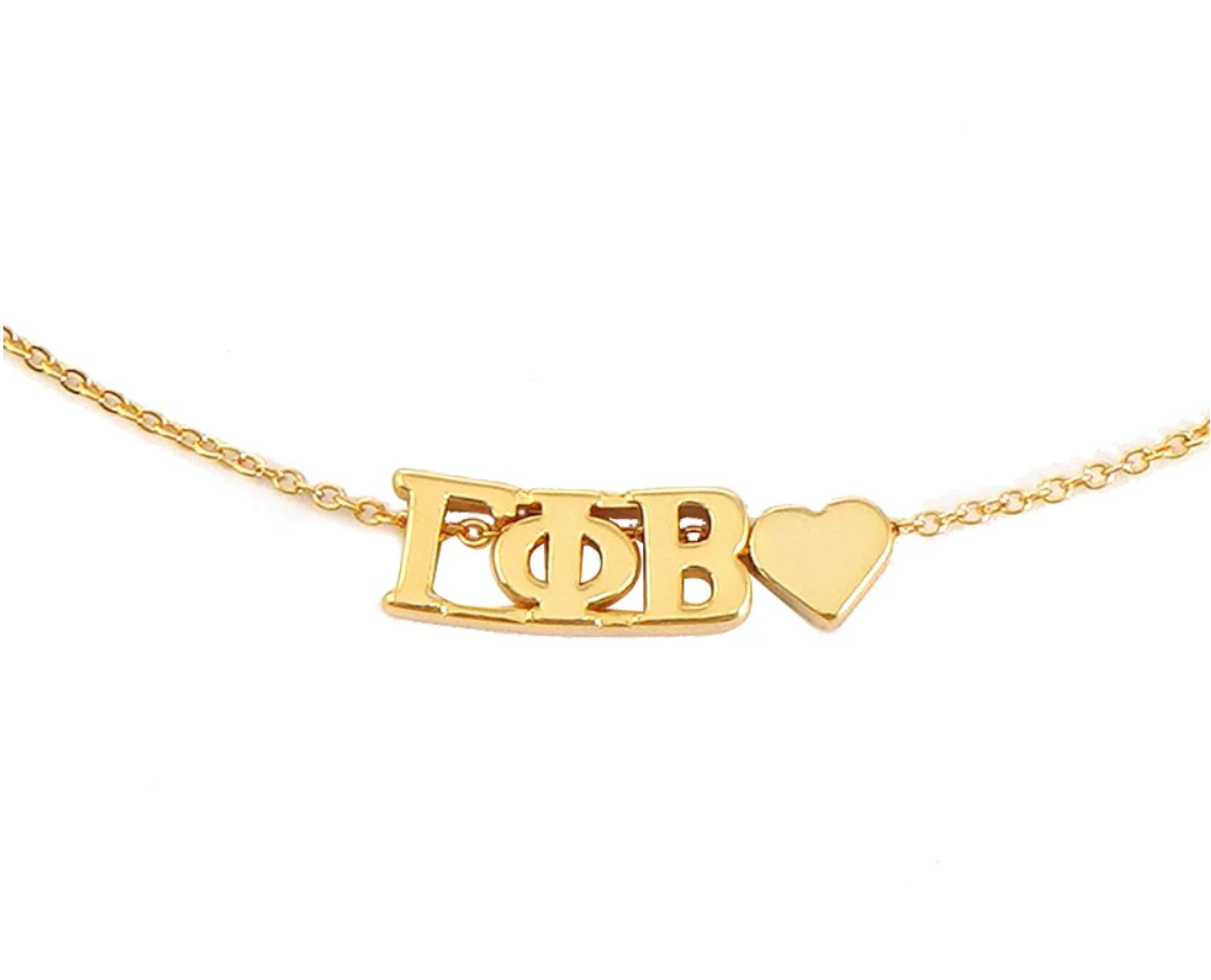 Sorority Heart Necklace