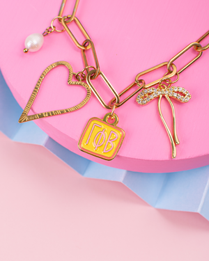 Sorority Kristalize x Swag Collab Charm Necklace