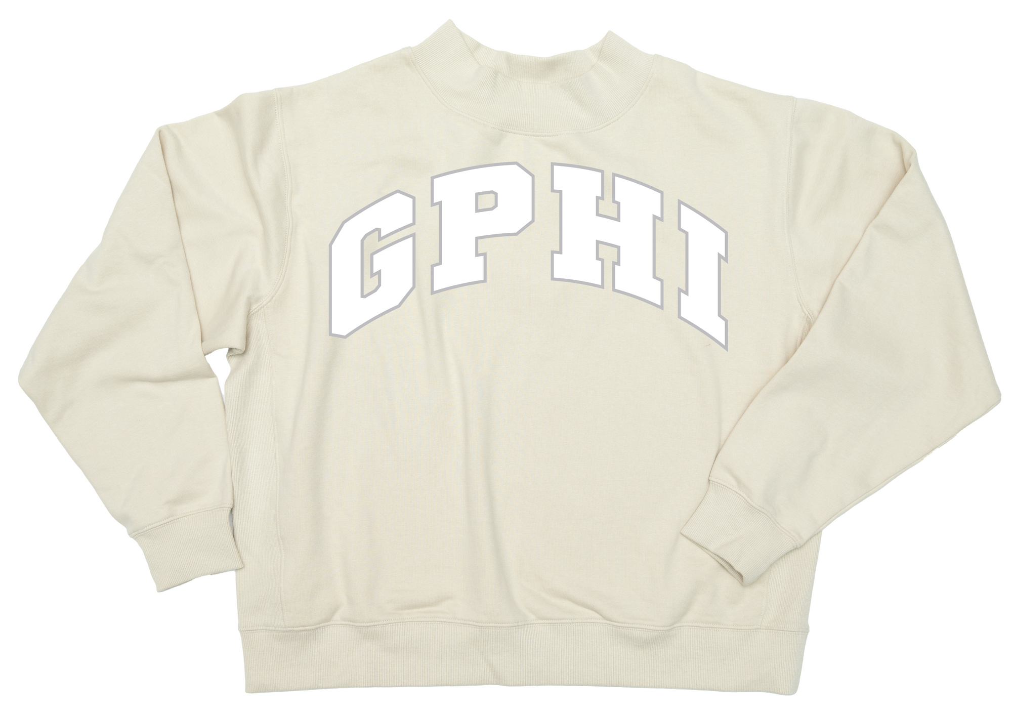 Sorority Twill Mockneck