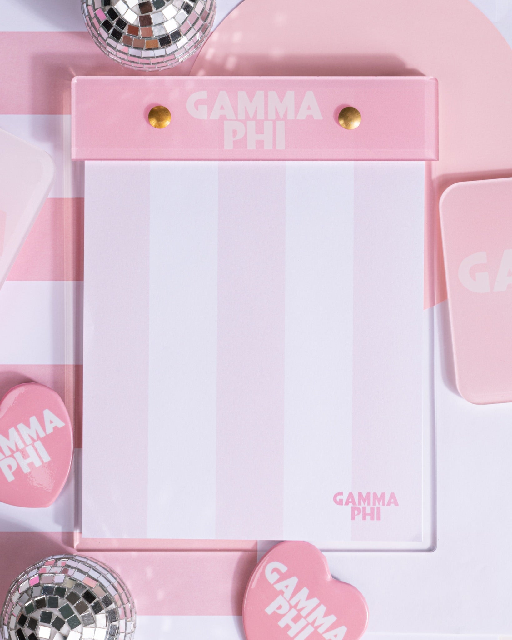 Pop Acrylic Notepads (sold in 3s) $19 / $38
