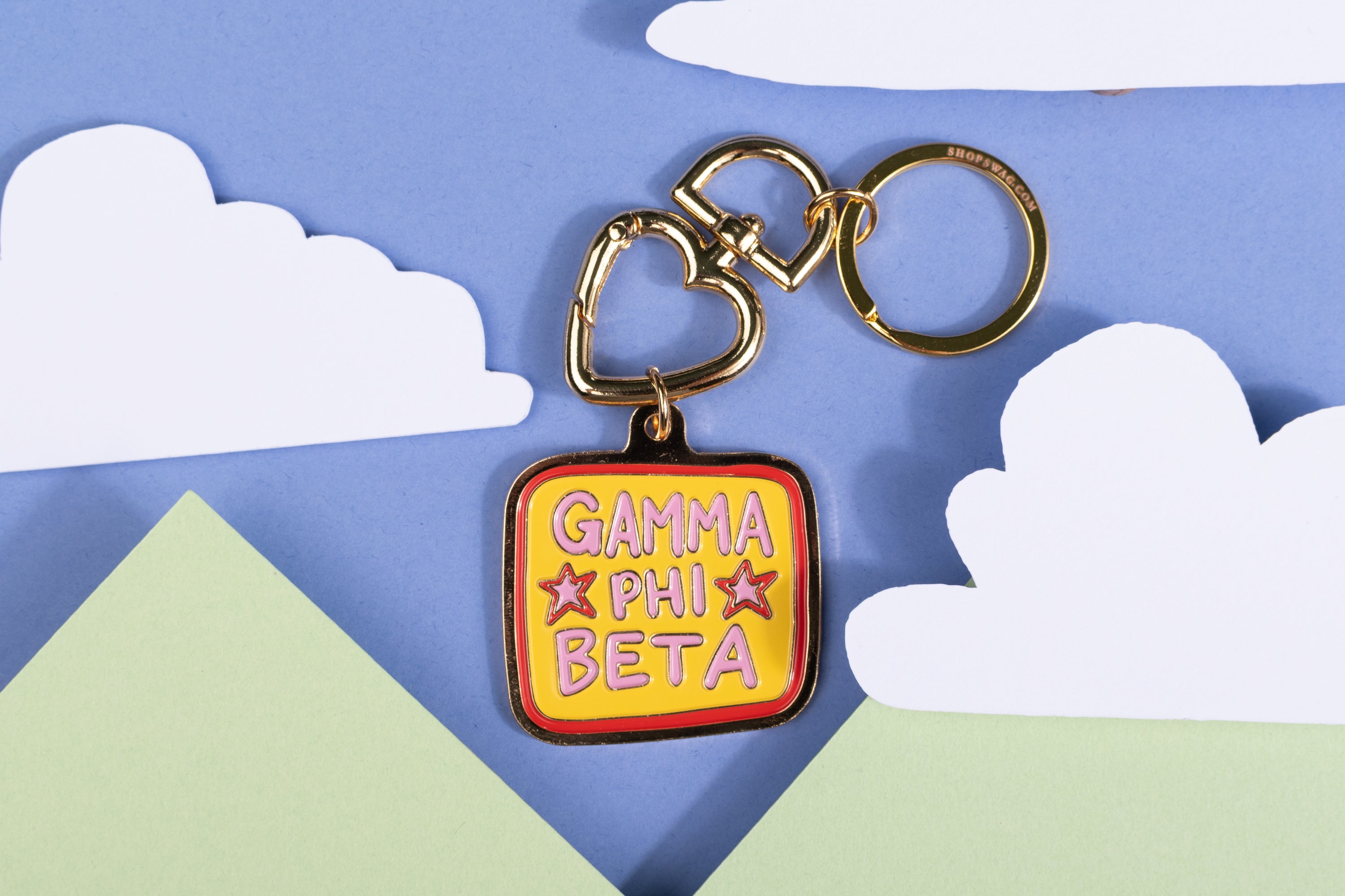 WS - Sorority Travel Enamel Keychain (set of 3 for each design) ($10 / $20)