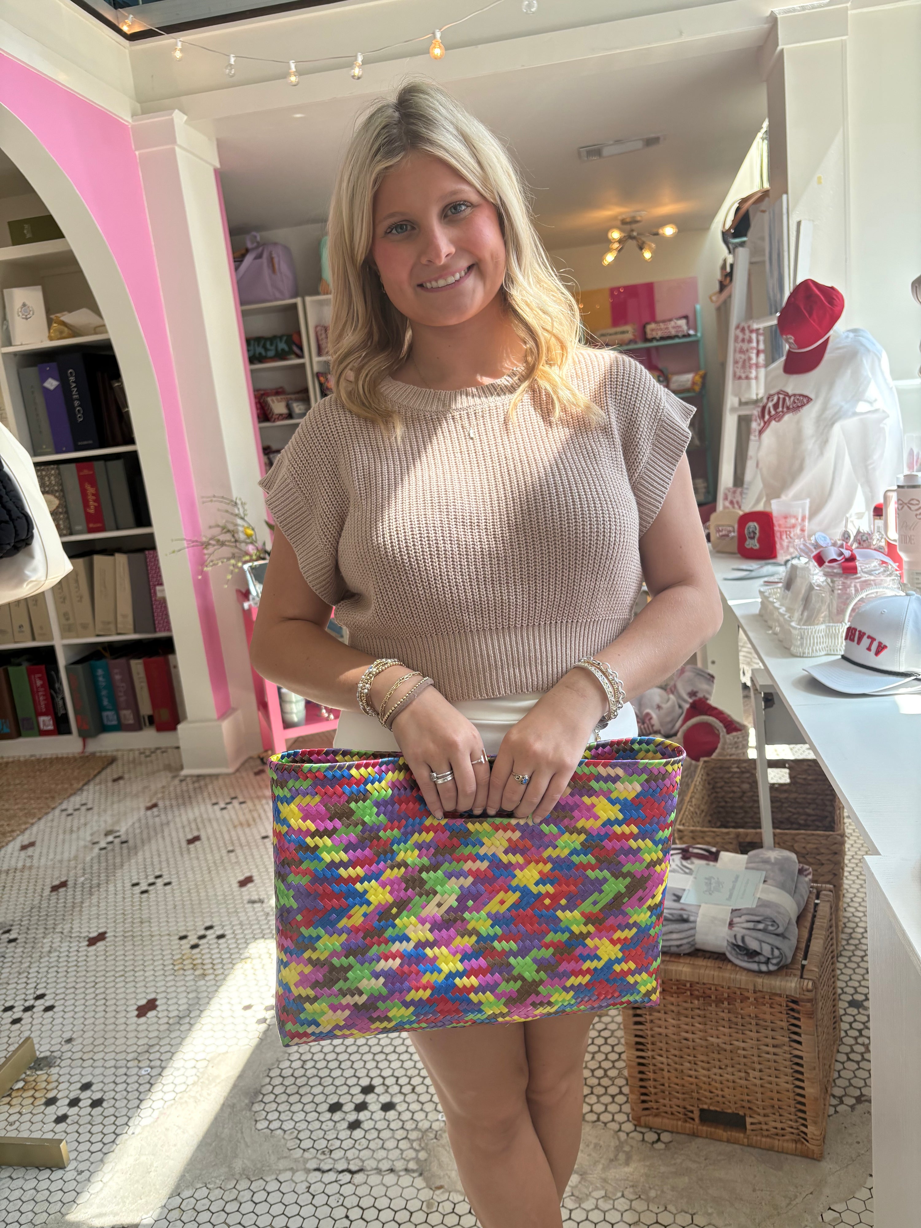 Ribbon Clutch