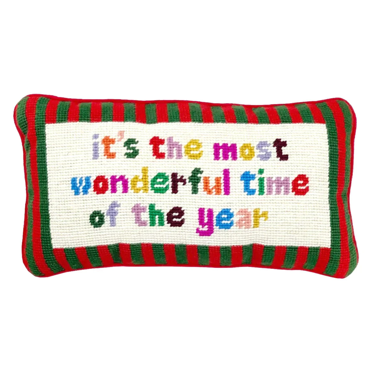 Most Wonderful Time Pillow - Furbish