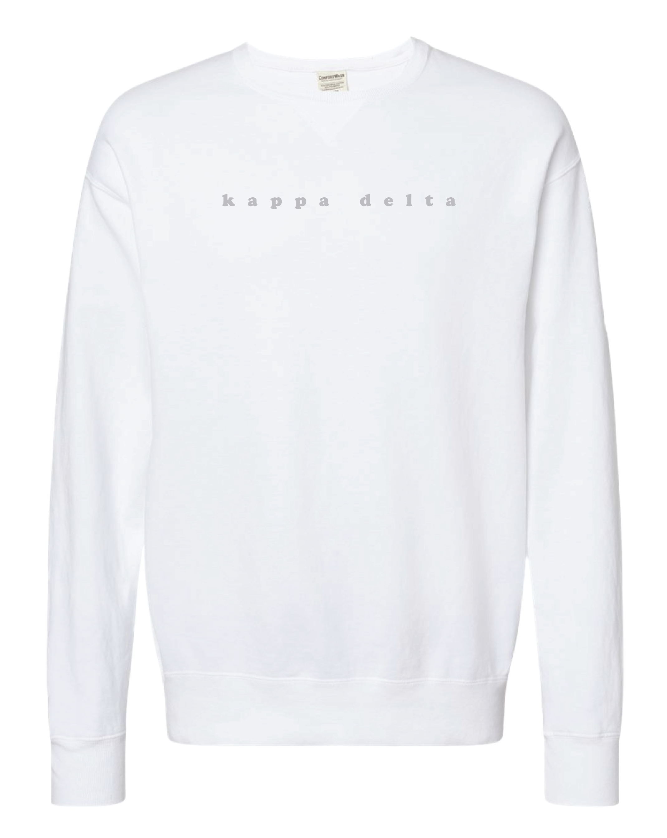KD Bubble Letter Tonal Crewneck