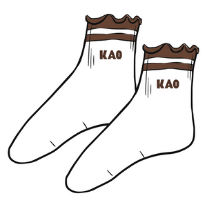Sorority Lettuce Edge Socks
