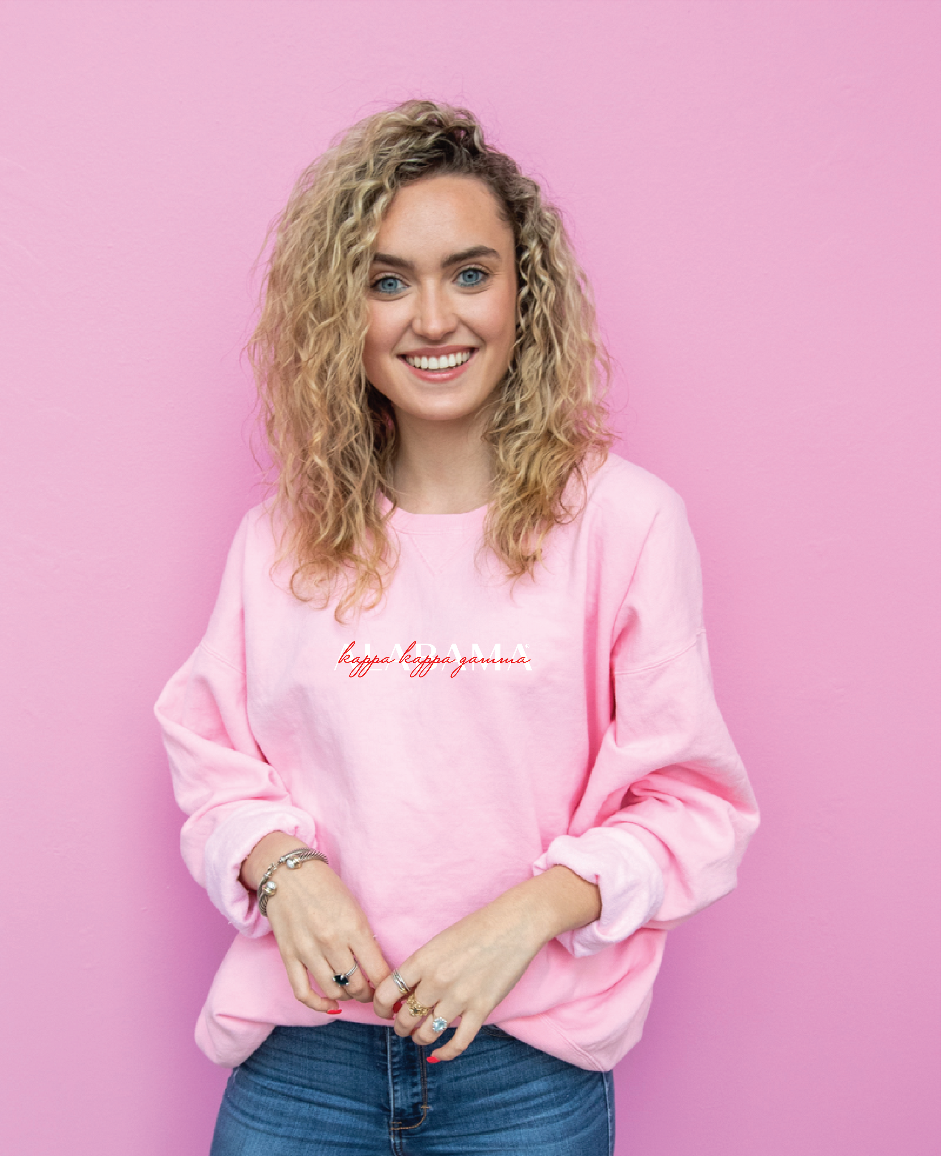Kappa Double Embroidery Crewneck