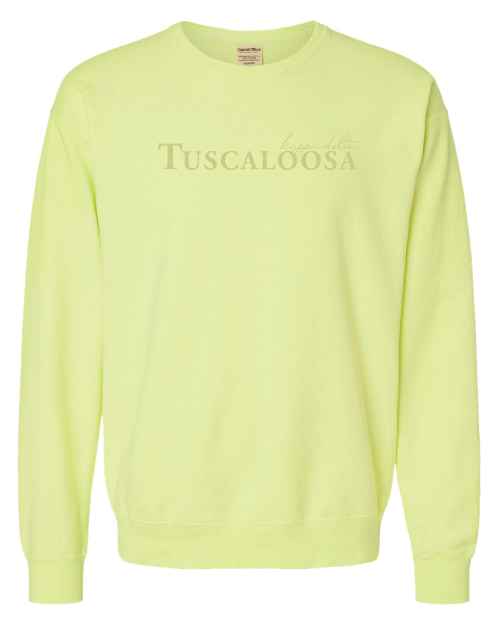 KD Tuscaloosa Tonal Embroidered Crewneck