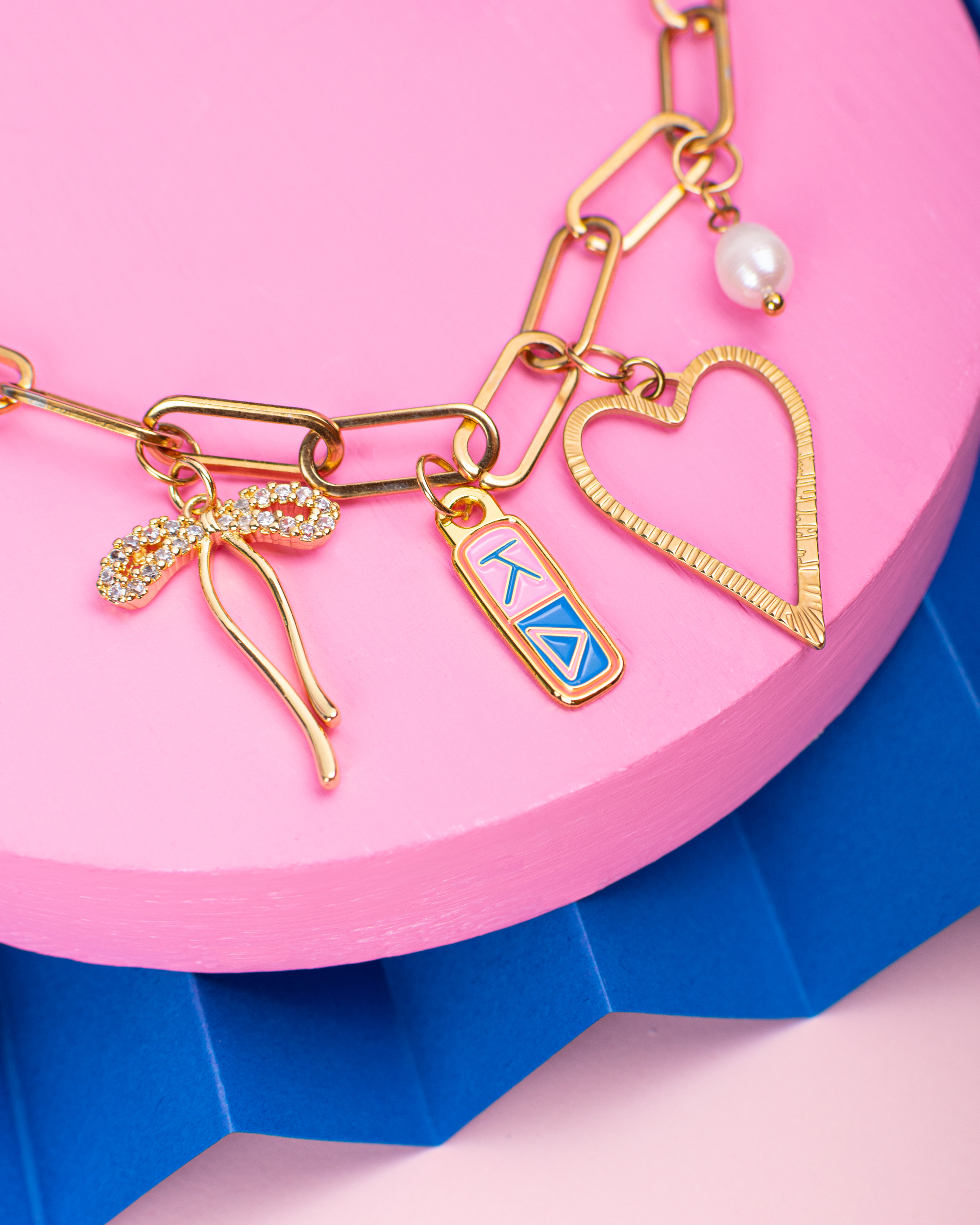 Sorority Kristalize x Swag Collab Charm Necklace