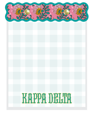 Block Print Sorority Notepads