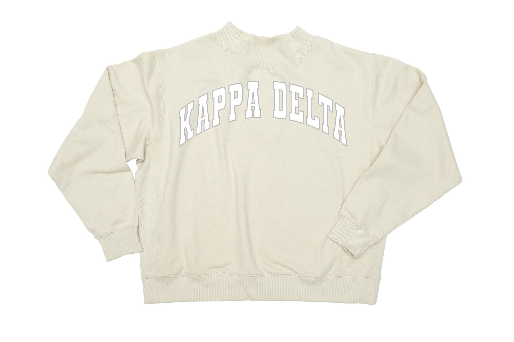 Sorority Twill Mockneck