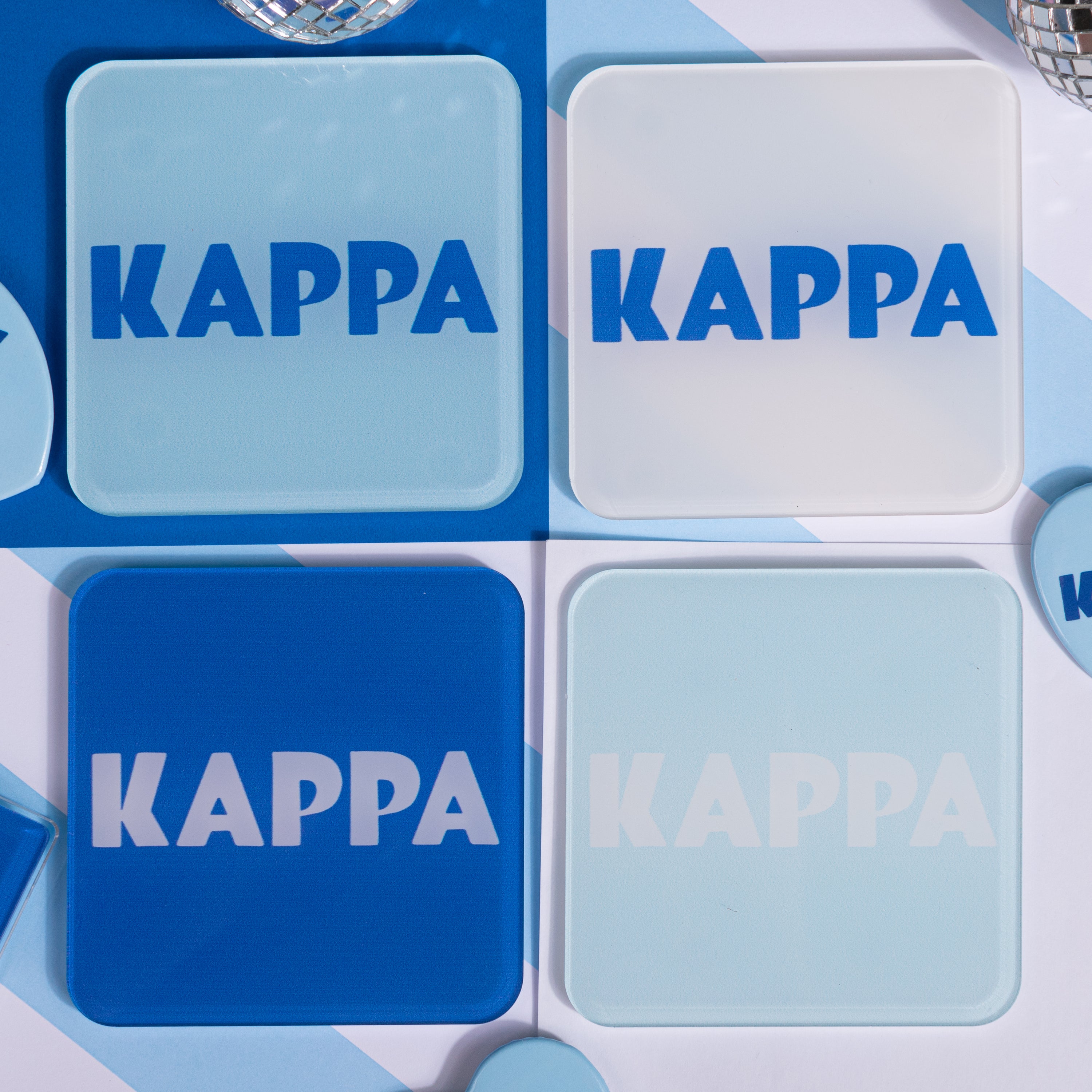 WS - Pop Acrylic Coaster (min qty of 3) $20 / $40