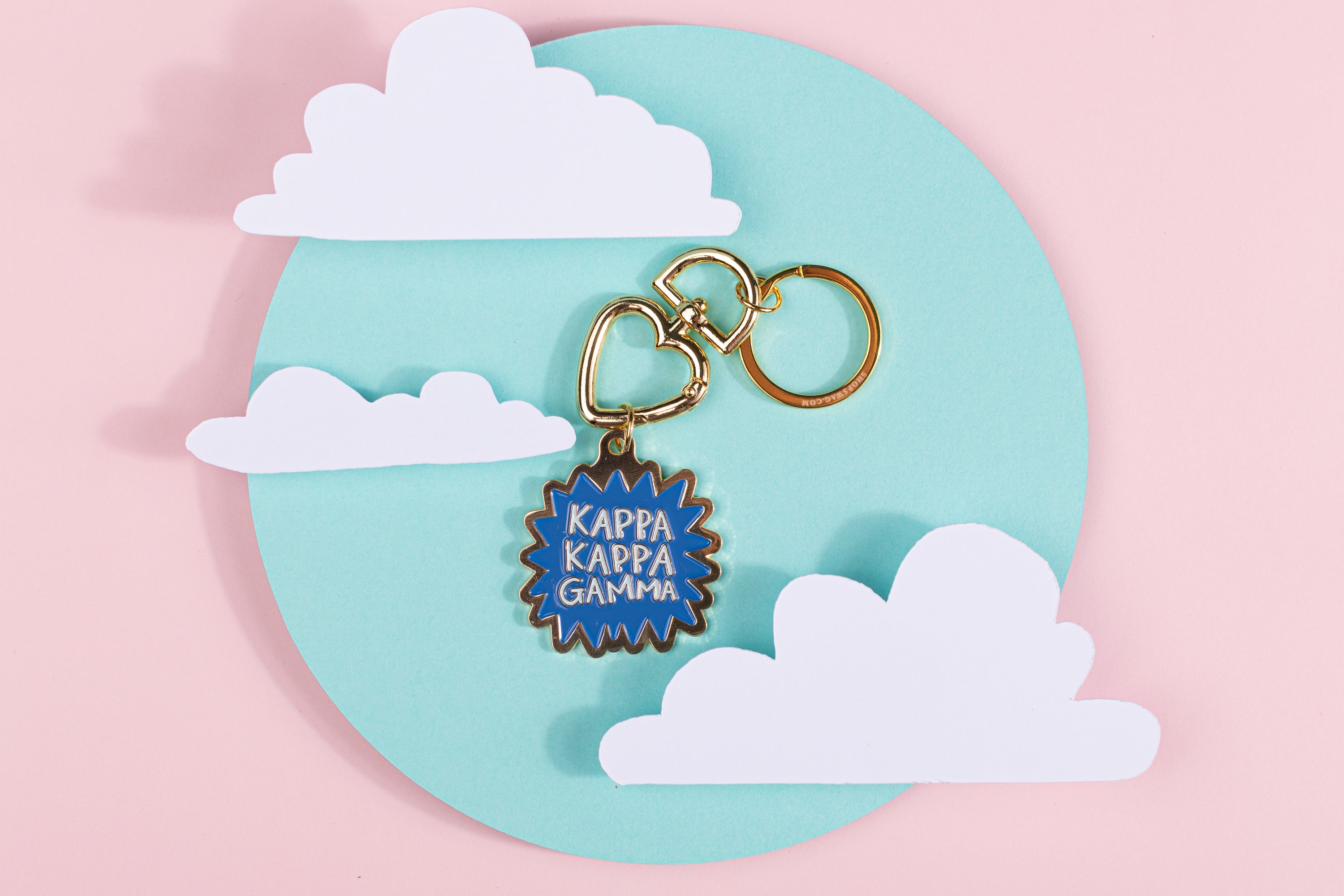 WS - Sorority Travel Enamel Keychain (set of 3 for each design) ($10 / $20)