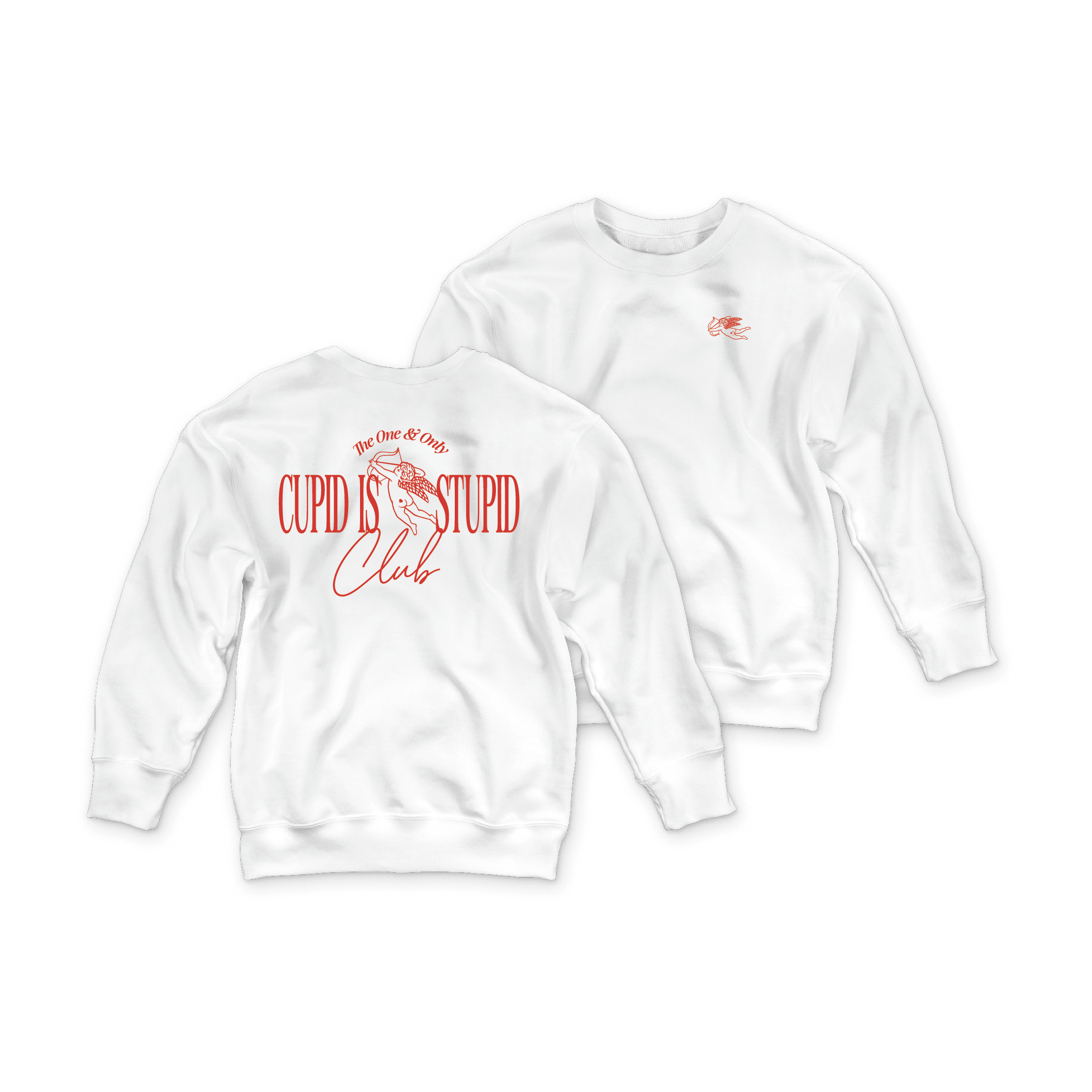 WS - Cupid is Stupid Crewneck
