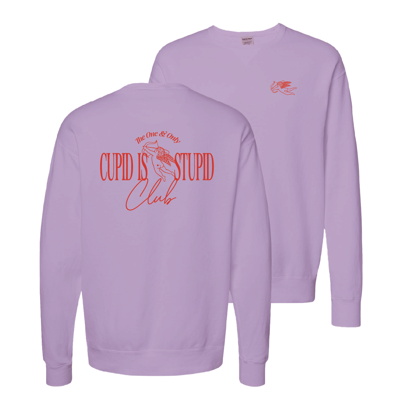 Cupid’s stupid Crewneck