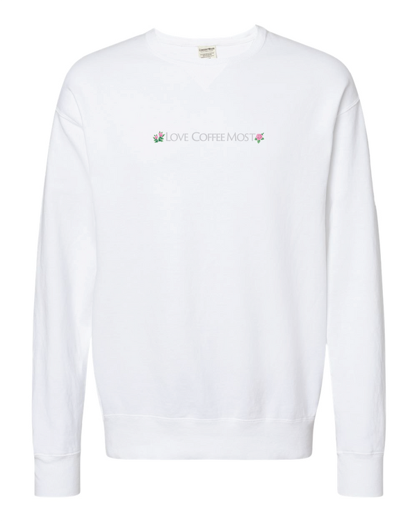 Adidas originals colour 2025 smash crew sweatshirt white