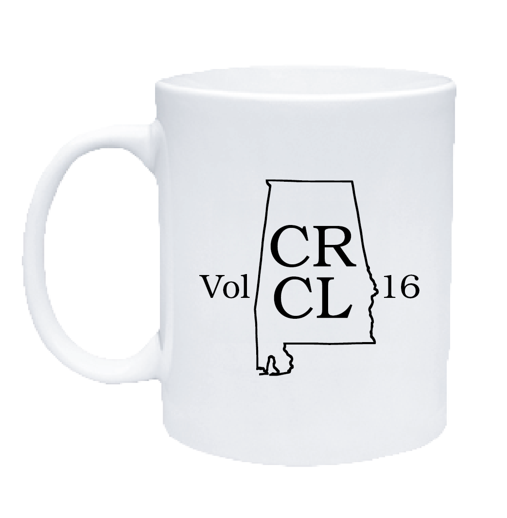 Alabama Civil Rights & Civil Liberties Law Review Mugs Preorder