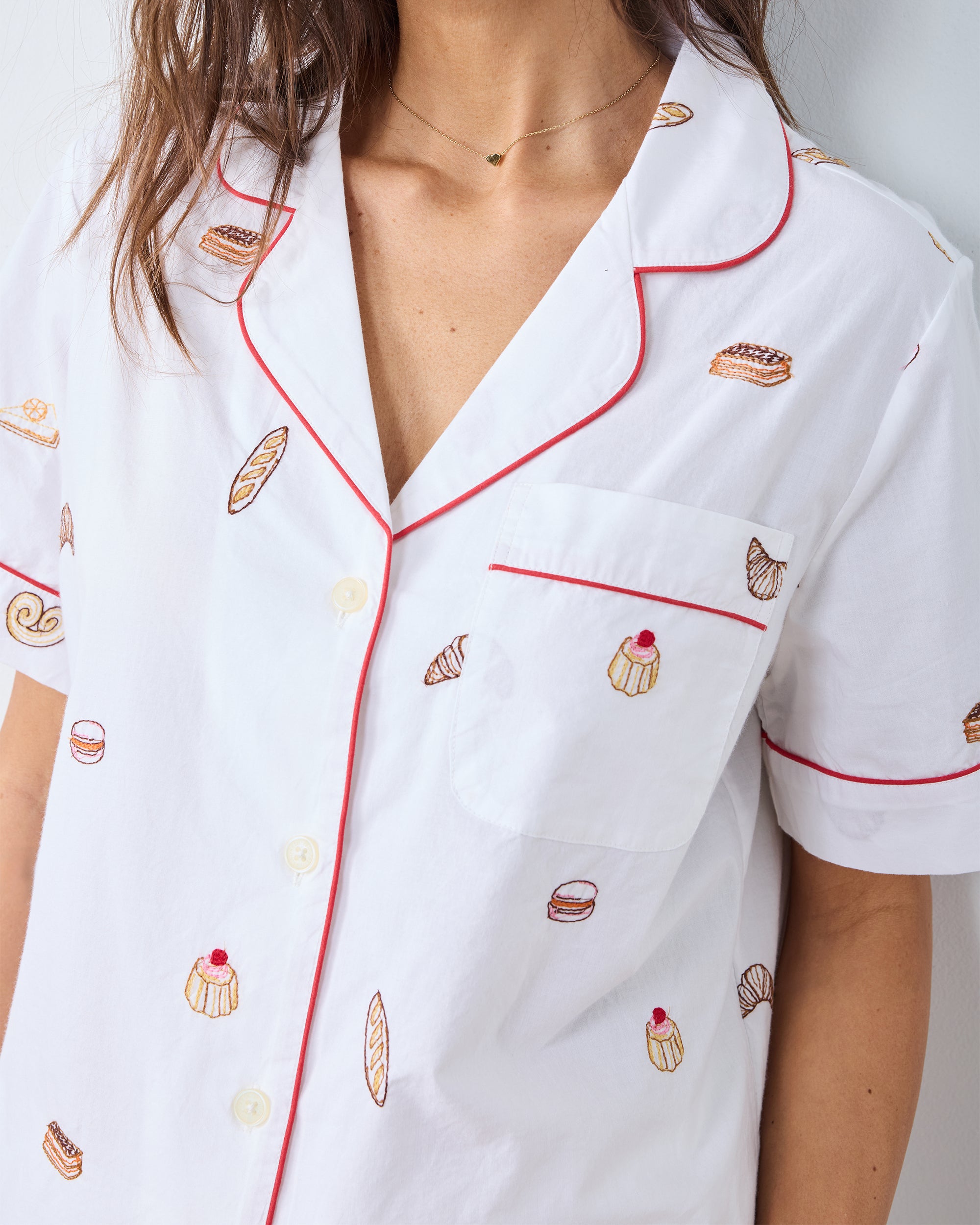 Short PJ Set in Freshly Baked