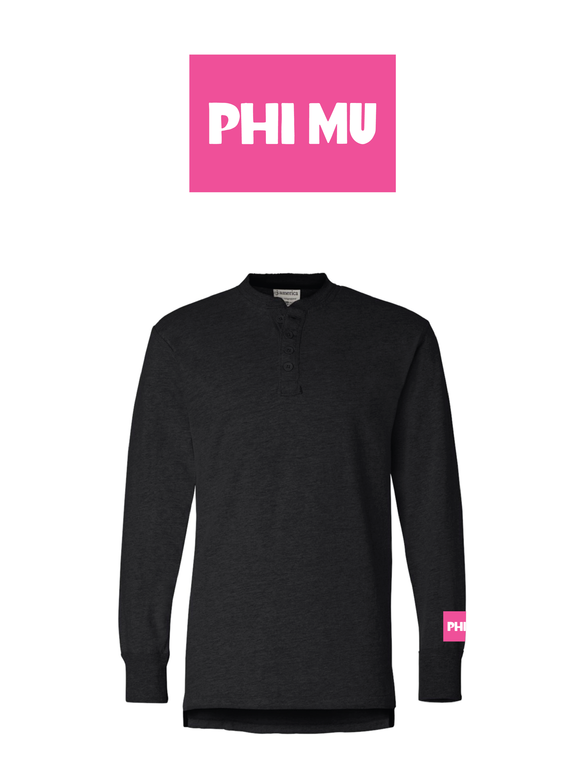 Sorority Patch Henley