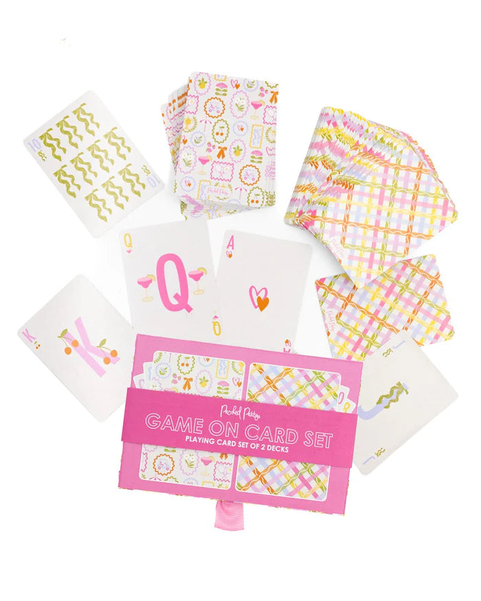 Packed Party Game On Playing Card Set