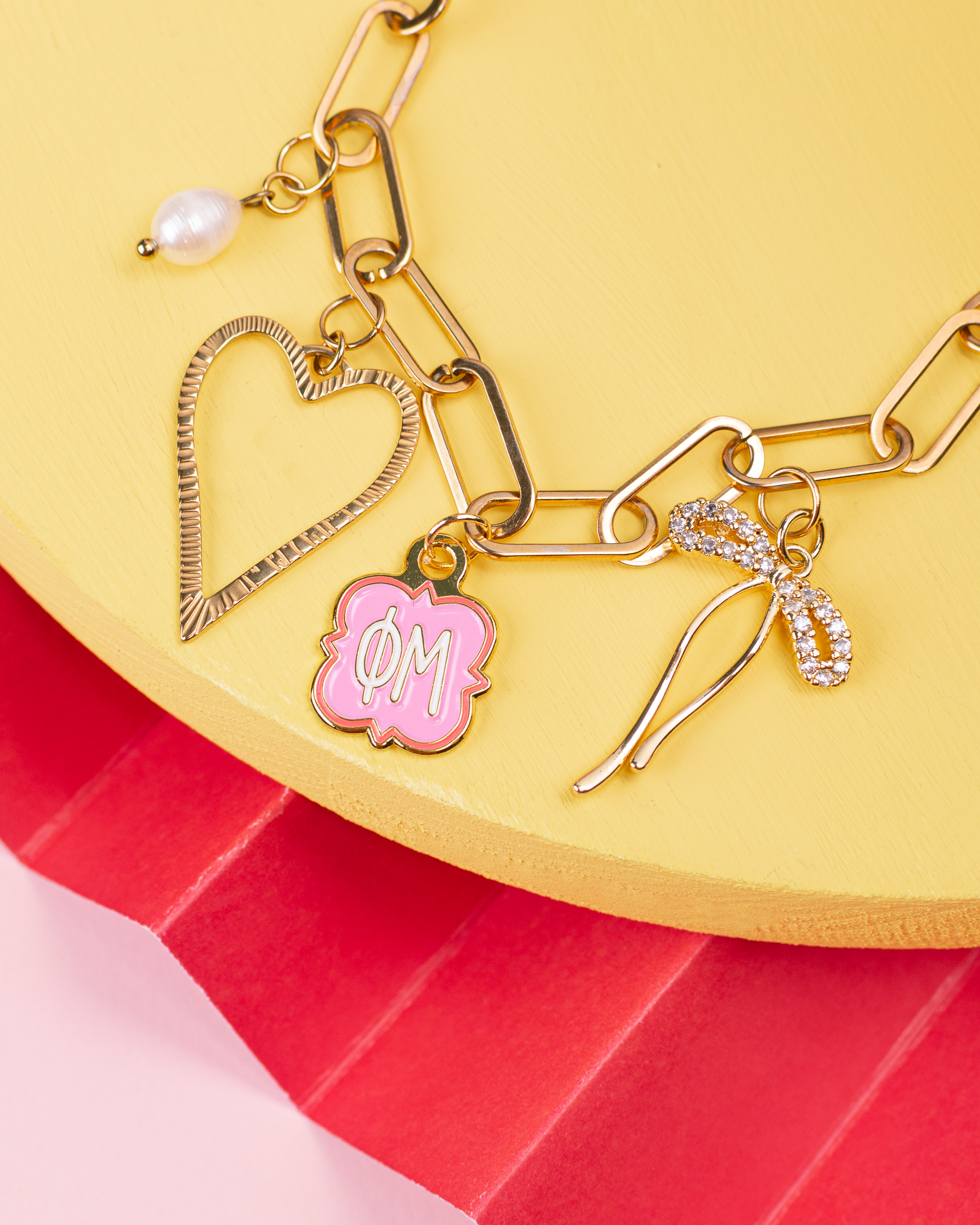 Sorority Kristalize x Swag Collab Charm Necklace