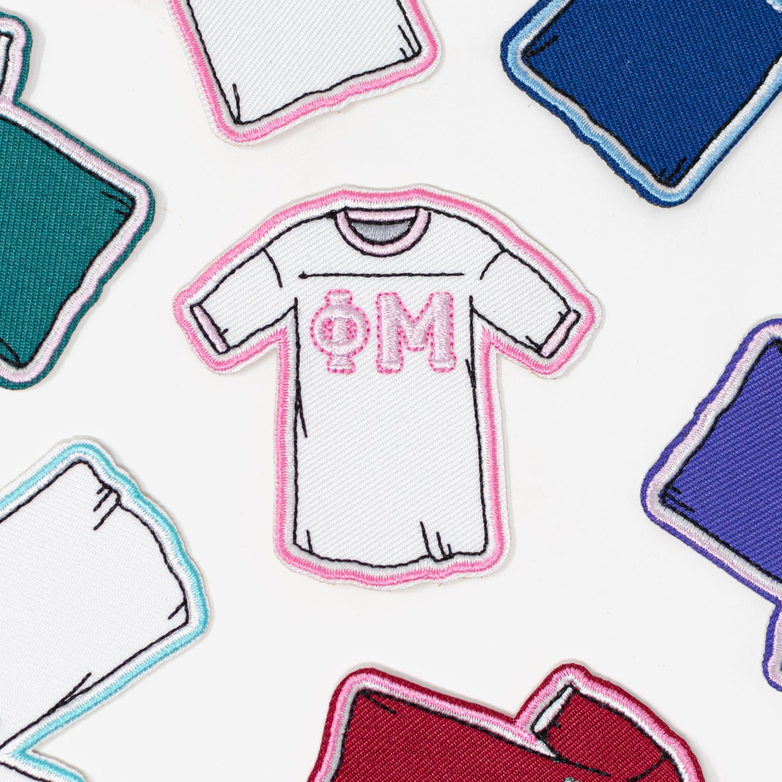 Phi Mu Jersey Decal