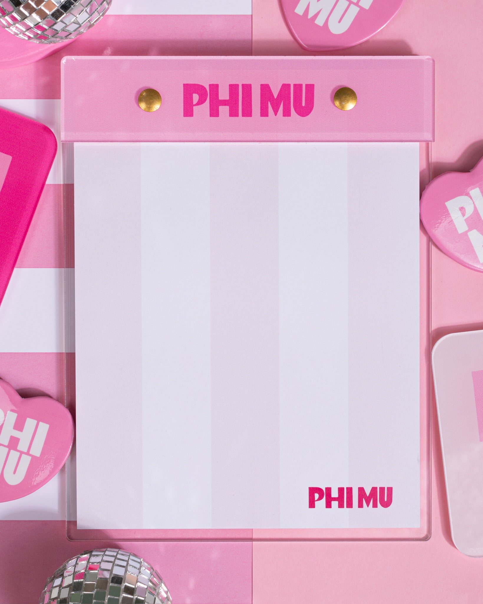 Pop Acrylic Notepads (sold in 3s) $19 / $38